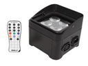 Светодиодный напольный точечный светильник для дискотек 4х4 Вт RGB-UV