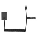 Разъем USB-C Andoer NP-FW50-заглушка аккумулятора