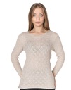 Lekki Sweterek Damski Sweter SD01-08 beżowy