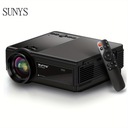 Проектор Sunys, беспроводной мини-мини с разрешением Full HD и разрешением 1080p