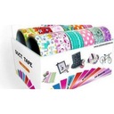 ЛЕНТА САМОКЛЕЯЩАЯСЯ ДЕКОРАТИВНАЯ 4,8 см х 3 м ДЕКУПАЖ микс узоров ЦВЕТНОЙ