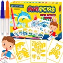 НАБОР НАДУВНЫХ МАРКЕТОВ С ШАБЛОНАМИ CENTROPEN XXL, 31 ЭЛЕМЕНТ