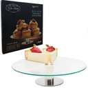 ВРАЩАЮЩАЯСЯ ПОДСТАВКА ДЛЯ СТЕКЛЯННОЙ ТАРЕЛКИ для торта с фруктами