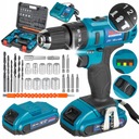 ДРЕЛЬ, АККУМУЛЯТОРНАЯ ОТВЕРТКА 2 X 21В С УДАРОМ