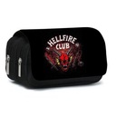 Пенал Stranger Things Hellfire Club, 2 отделения