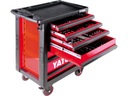 СЕРВИСНЫЙ ШКАФ НА КОЛЕСНЫХ ИНСТРУМЕНТАХ 177 ДЕТАЛЕЙ YT-5530 YATO