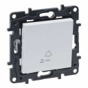 Одна кнопка Niloe Step со светодиодным звонком 86311