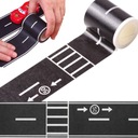 ЛЕНТА ДОРОЖНАЯ ДЕТСКАЯ, САМОКЛЕЯЩАЯСЯ, ДОРОЖКИ УЛИЧНЫЕ ДЛЯ ЗВЕЗДОЧЕК, КЛЕЙКА