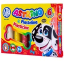 АСТРИНО ПЛАСТЕЛИНА 6 ЦВЕТОВ АСТРА