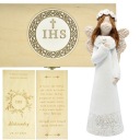 ФИГУРКА АНГЕЛА, СУВЕНИР К СВЯТОМУ ПРИЧАСТВУ, ГРАВИВА