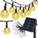 СВЕТОДИОДНЫЕ СОЛНЕЧНЫЕ ЛАМПЫ САДОВАЯ ГИРЛЯНДИЯ ПОДВЕСНЫЕ 5М ОГНИ САДОВЫЕ УКРАШЕНИЯ