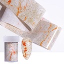 Фольга для переноса ногтей SAND MARBLE
