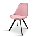 Стильное кресло CONTI/MET/2 - РОЗОВЫЙ