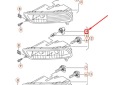 VW PASSAT B7 POIGNÉE AMPOULES VERS AVANT FEUX DIURNES NEUF ORIGINALphoto 8