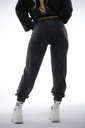 Brandenburg couture tmavosivá tepláková súprava BG Aura mikina klokanka nohavice S Dominujúci materiál bavlna