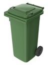 Pojemnik na odpady 120l kosz do segregacji odpadów