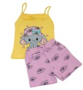 ШОРТЫ SET TOP ELEPHANT FLOWERS 80