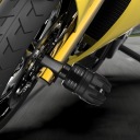 2 SZT. ЧОРНІ АЛЮМІНІЄВІ НАКЛАДКИ ПЕРЕДНЬОГО ВИЛКИ MOTOCIKLINIO ПРОТИ KOLIZYJNE  (18599811313) фото min 12