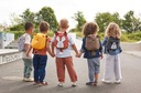 Predškolský jednokomorový batoh Lassig chlapci, dievčatá Odtiene oranžovej, Pohlavie chlapci dievčatá