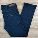 ARMANI JEANS Nohavice Jeans Logo veľ. 30 Zapínanie zips