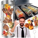 ГРИЛЬНАЯ КОРЗИНА ДЛЯ ПРИГОТОВЛЕНИЯ ОВОЩЕЙ XL МЯСО КАРТОФЕЛЬ РЫБА ГРИЛЬ ГРИЛЬ