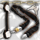 ЦЕПЬ ВЕЛОСИПЕДНОГО ЗАМКА ВЕЛОСИПЕДНЫЙ ЗАМОК БЕЗОПАСНОСТЬ ВЕЛОСИПЕДА 80см