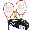 2 теннисные ракетки Wilson Pro Staff Precision XL 110 + сумка 309 г