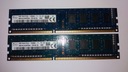 Pamięć RAM DDR3 8GB 2x4GB PC3 12800U 1600Mhz Typ pamięci DDR3