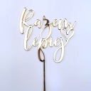 Топпер для торта, украшение торта - Razem Better