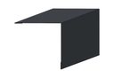 Угол внешний графитовый MAT RAL7024 2м