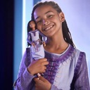 DISNEY Bábika Princezná ASHA SPIEVAJÚCA, ŽELANIE WHIS Séria Disney