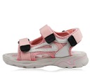 Sandále svetlo ružové ľahké dievčenské suché zipsy profilované 28 EAN (GTIN) 5905549221433