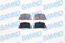 SAMKO 5SP1112 ZAPATAS DE FRENADO CAMRY 8 / 01-8 / 02 