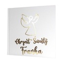 КРЕЩЕНИЕ ГОСТЕВАЯ КНИГА Белый АНГЕЛ Имя