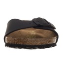 Dámske topánky Šľapky Birkenstock Madrid Čierne Dominujúci vzor bez vzoru