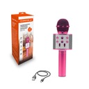 Игрушка-микрофон для караоке для детей с динамиком ECHO Manta Bluetooth Pink