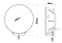 SKYLED COSMO9X ПОЛНОСТЬЮ СВЕТОДИОДНАЯ ФАРА ДАЛЬНЕГО РАСХОДА