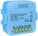 Реле 1 канал QL WIFI+RF модуль 2300Вт TUYA