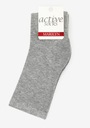 Ponožky dámske bavlnené hladké popol poľské active Forte 58 Marilyn Značka Marilyn