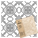 Трафарет для рисования TILES многоразовый 10x10см с китайским узором LINFEN