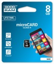 Карта micro SDHC GOODRAM 8 ГБ КАРТА SD microSD 8 ГБ