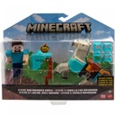 Minecraft Figúrky Steve + kôň v brnení HDV39 GTT53 Kód výrobcu HDV39