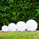 Садовый светильник LED солнечный шар 20 см, наземный SuperLED