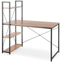 Письменный стол с полкой, компьютерный приставка NARVIK B1 LOFT