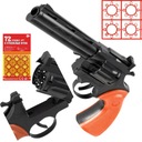 PISTOLET REWOLWER NA KAPISZONY HUKOWY SPŁONKA + NABOJE SPŁONKA 72 STRZAŁY