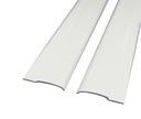 ПЛОСКИЕ НАПРАВЛЯЮЩИЕ ДЛЯ РОЛЛЕТНИЦ ЛЕНТЫ ПВХ 150 СМ - 2 ШТ.