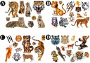 Татуировки Для Детей Тигры Тигр Животные