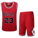 Баскетбольная майка Bulls No. 23 комплекта футболок с вышивкой