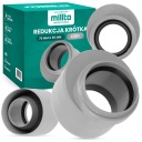 Редукционный патрубок 75х50 мм ТРУБЫ ПВХ КОРОТКИЙ СОЕДИНИТЕЛЬ СОЕДИНИТЕЛЬ НИЗКОГО ВОДЫ