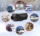 AIR HEATER ОПАЛЕННЯ АВТОНОМНИЙ ОБІГРІВАЧ МАСЛЯНИЙ ДИЗЕЛЬ 8KW Z ДИСПЛЕЙ LCD CZARNO-SZARY  фото 14